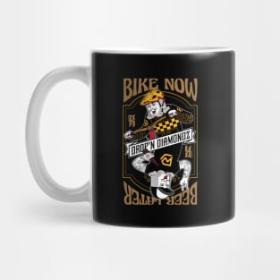 Bike Now Beer Later Mug